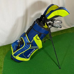 Topflite Golf Club Complete Set With Stand Bag