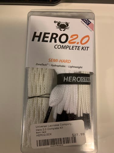 Brand New ECD White Hero 2.0 Mesh Kit (Semi Hard)