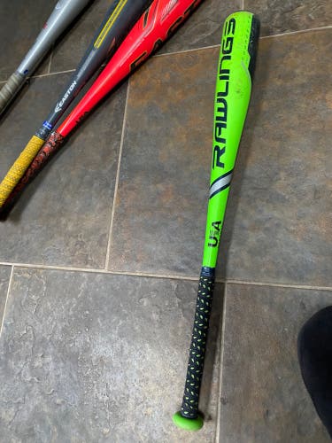 Used 2018 Rawlings Composite Threat Bat (-12) 17 oz 27"