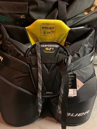 New Medium Bauer  supreme s27 Hockey Goalie Pants