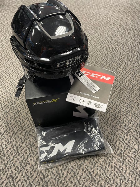CCM Super Tacks X Black Small helmet