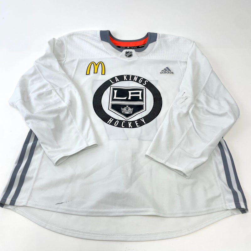 Used LA Kings White MIC Adidas Practice/Camp Jersey, Pinelli, Size 56