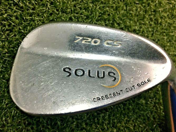 Solus 720 CS Crescent Cut Sole Gap Wedge 52* / RH / Stiff Steel ~35" / mm2218