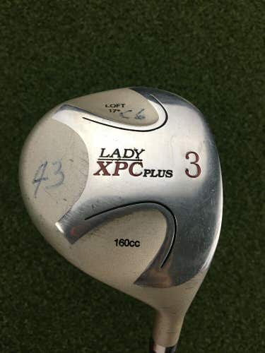Lady XPC Plus 160cc 3 Wood / 17* / RH / ~42.5" Aldila LADIES Graphite / mm1450