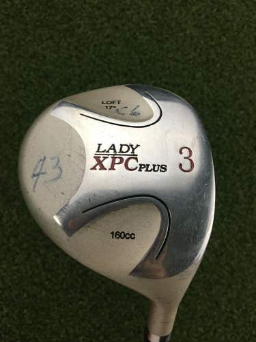 Lady XPC Plus 160cc 3 Wood / 17* / RH / ~42.5" Aldila LADIES Graphite  / mm1450