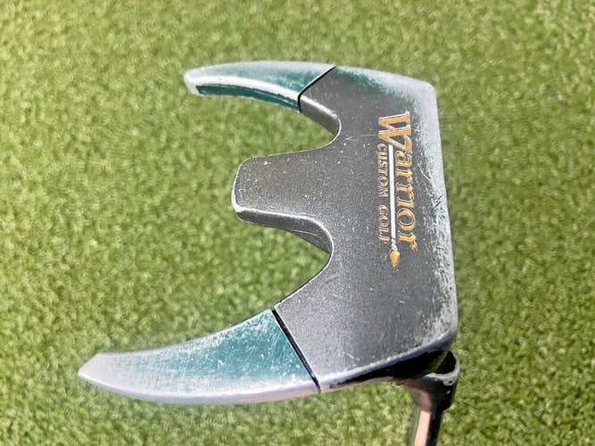 Warrior Golf Dual-Flange Mallet Putter / RH / Steel ~35" / Good Grip / mm7618