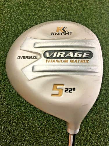 Knight Virage Oversize 5 Wood 22* / RH ~40" / Regular Steel / Nice Grip / gw3273