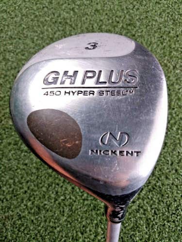 Nickent GH Plus 450 Hyper Steel 3 Wood / RH ~41.25" / Regular Graphite / gw3555