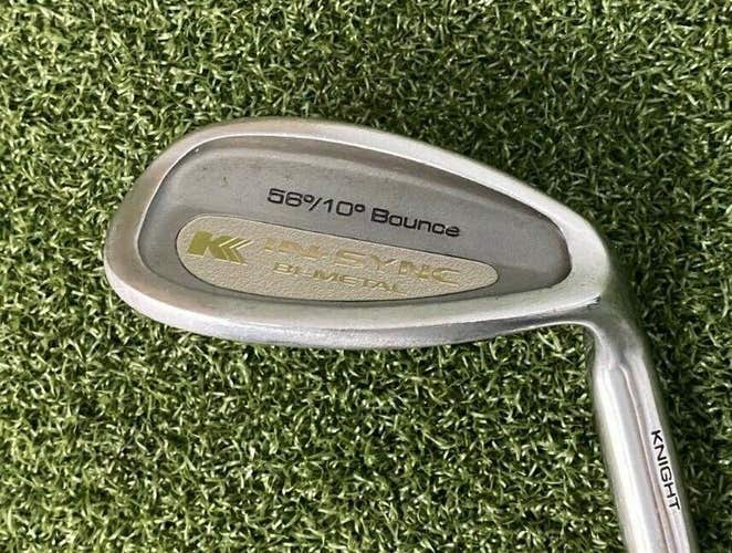 Knight Golf In-Sync Bi-Metal Sand Wedge 56*10* / RH / Regular Steel / jl2387