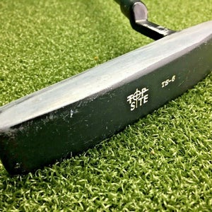 Top Site TS-6 Blade Putter / RH / Graphite ~35.5" Good Grip / Nice Club / mm5554