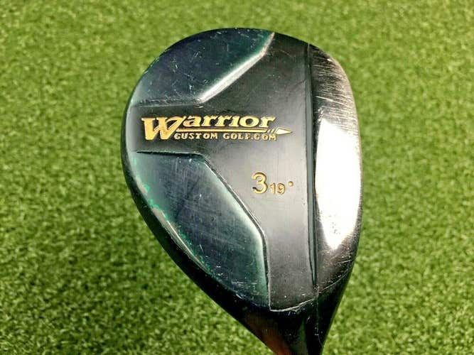 Warrior Golf Black 3 Hybrid 19* / RH / Regular Graphite ~39" / mv9819