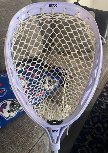 STX Eclipse II Dyed Light Blue Strung