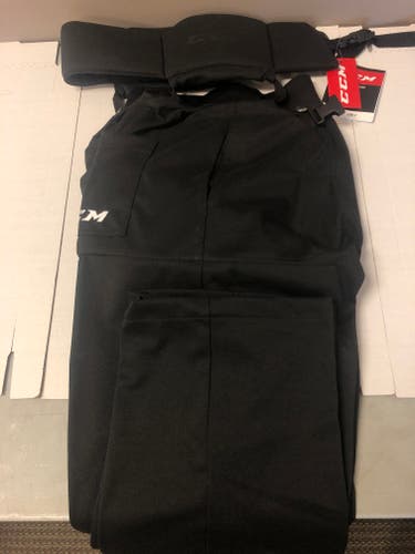 New Senior CCM HPREF Padded Referee Pants Large Lg L sr