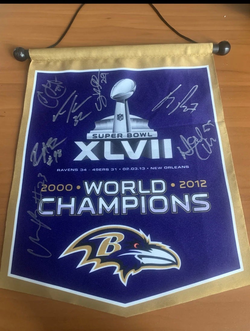 Baltimore Ravens Super Bowl Champions Pin - 1