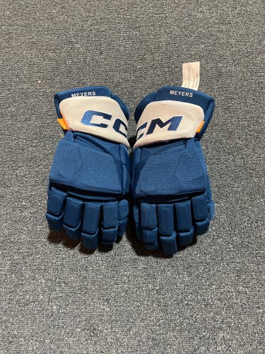 New Blue CCM HGPJSPP Pro Stock Gloves Colorado Avalanche Meyers 14”