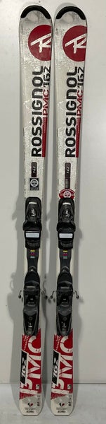 Used Rossignol All Mountain 162cm PMC RTL Skis With Bindings Max Din 10 (SY1248)