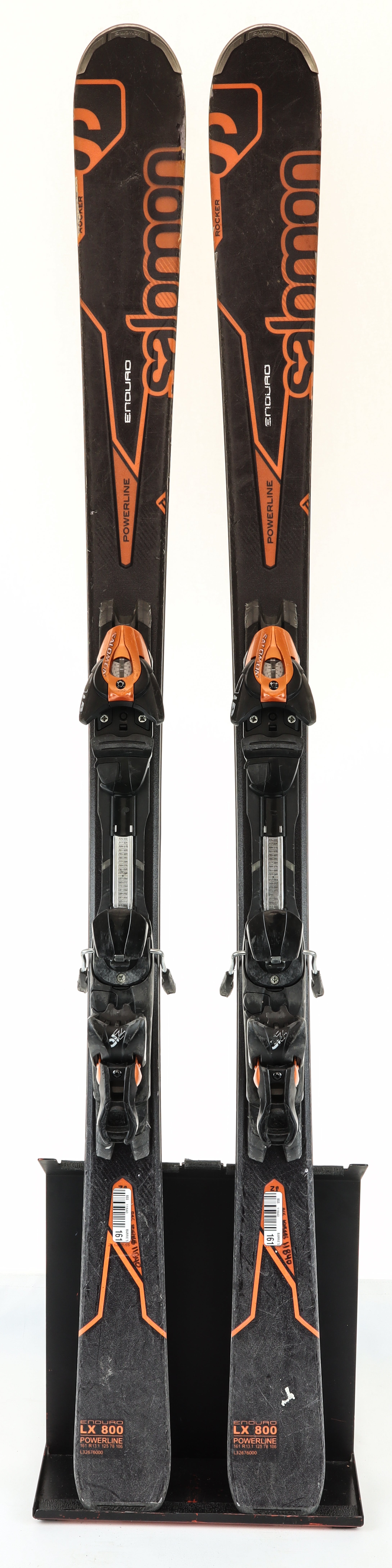 Krage tjene laser Used 2013 Salomon Enduro LX 800 Powerline Demo Ski with Bindings Size 161  (Option 212189) | SidelineSwap