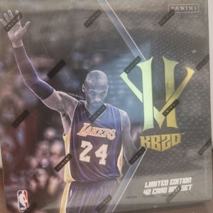 New Sealed Kobe Bryant KB20 Panini Hero Villain Limited Edition 42 Card Box Set
