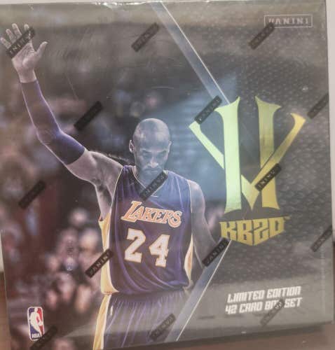 New Sealed Kobe Bryant KB20 Panini Hero Villain Limited Edition 42 Card Box Set
