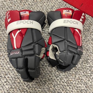 Used Goalie Epoch large Lacrosse Gloves
