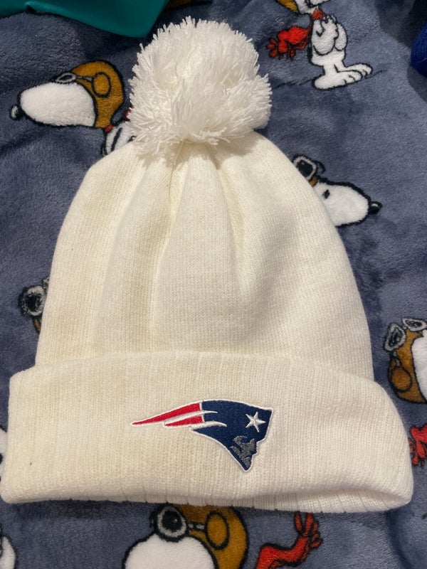 New England Patriots Beanie Knit Cap Winter Hat Adult OSFM Navy Blue NFL AFC