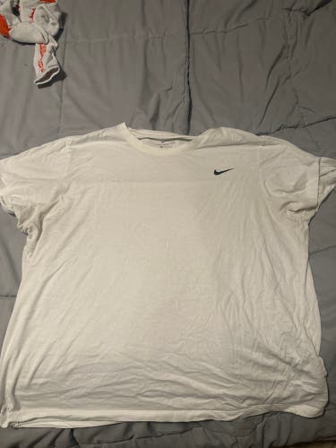 RARE Syracuse Men’s Lacrosse Team Issued Game White Men's Nike Under Shirt