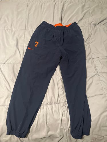 Syracuse Men’s Lacrosse Team Issued Blue Men's Nike Pants