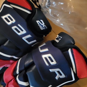New Bauer Supreme 2S Pro Gloves 12" Pro Stock