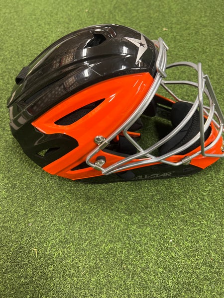 All-Star MVP2500MTT College Level Two Tone Matte Finish Catcher's Helmet