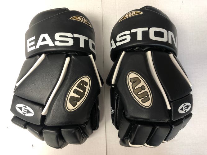 Senior Easton Air Hockey Gloves 14.5" Black/White sr