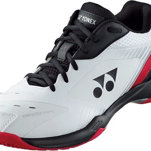 Yonex Power Cushion 65X Badminton Shoes (White/Red)