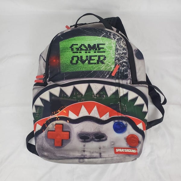 Sprayground Game Over Backpack - Limited Edition Shark Video Game
