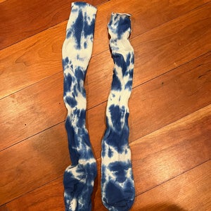 Blue Tie Dye Soccer Socks
