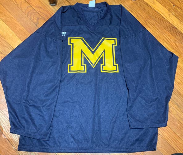 Blue University Of Michigan NCAA Warrior Jersey