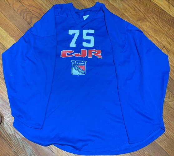 Blue NCDC Connecticut JR Rangers Jersey