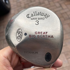 Callaway War Bird Big Bettha Wood 3 in right handed