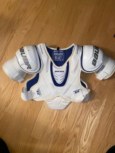 Senior Large Bauer Nexus 4000 Shoulder Pads With Mod