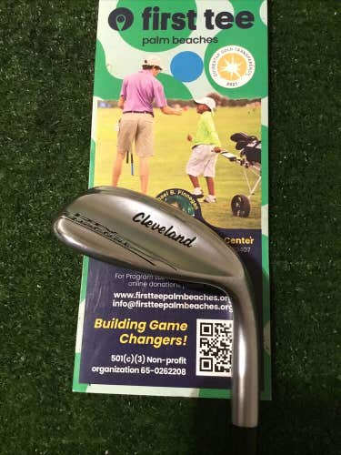 Cleveland RTX Zipcore Mid 58* Lob Wedge Tour Issue Spinner Wedge Flex Steel