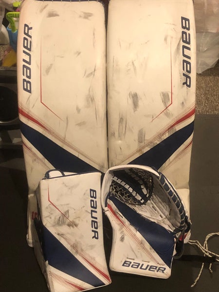 36" SIZE L Regular Pro Stock Supreme 2S Goalie Full Set