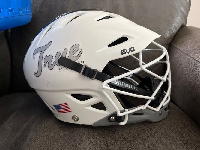 Used Player's Warrior Evo Helmet