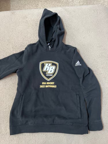 Adidas Detroit Honeybaked AAA hockey hoodie