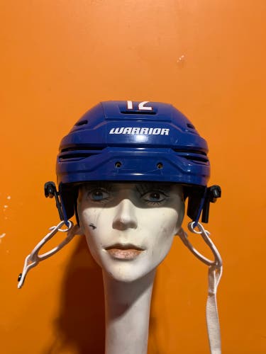 Used Blue Warrior Alpha One PRO Pro Stock Helmet #12 Medium