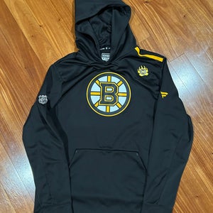 David Pastrnak Boston Bruins Fanatics Authentic Pro Locker Room Player Team Issue Hoodie L