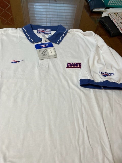 25% OFF New York Giants Polo Shirts White