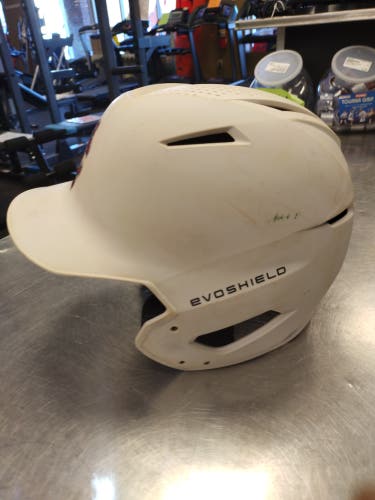 Evoshield WTV7115WHSM Batting Helmet Used Small White Batting Helmet