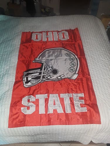 New Ohio State Buckeyes vertical flag