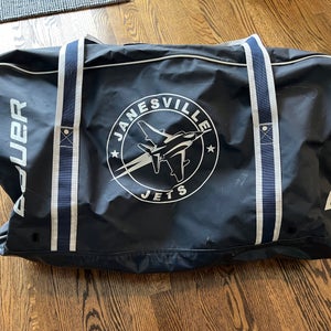 NAHL Janesville Jets Used Player Hockey Bag