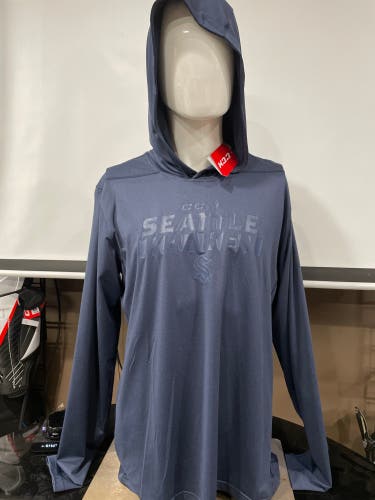 NHL Kraken Performance Hooded Tee