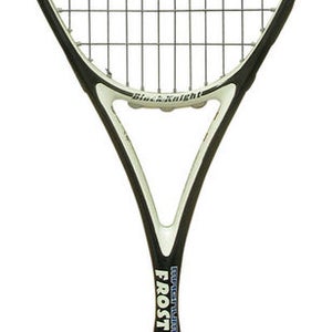 New Black Knight Magnum Frost squash racquet racket strung case
