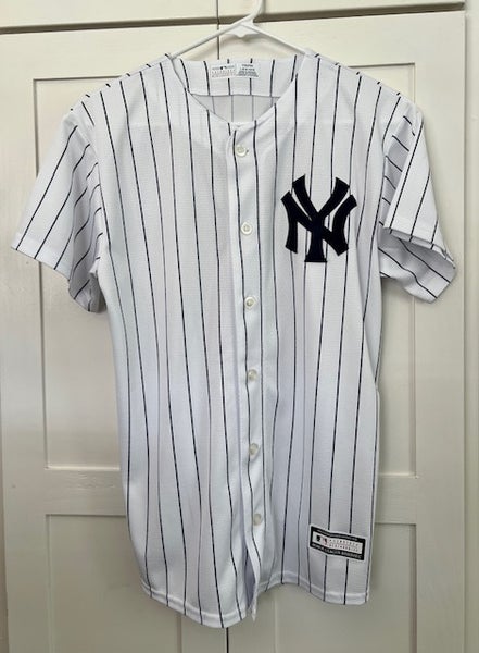 New York Yankees Derek Jeter Youth/Women's Button Up MLB Nike Baseball  Jersey